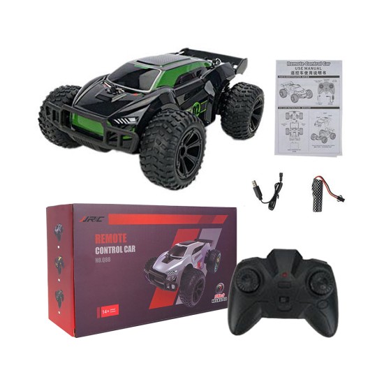 JJRC Drift High Speed Stunt Car Q88 with Remote Control for Kids Dark Green